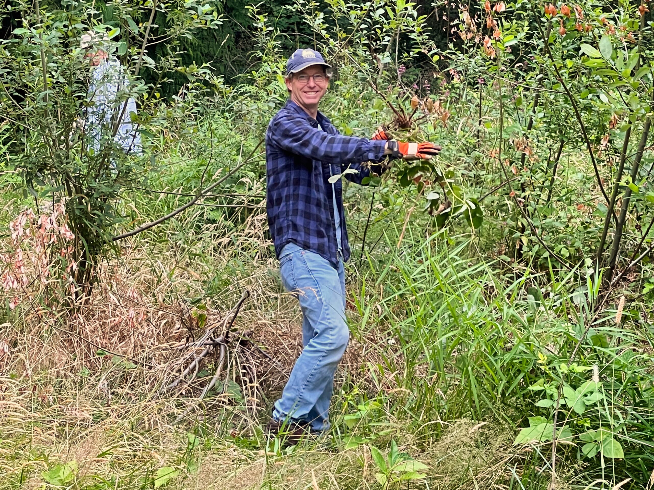 big smile Bainbridge Island Land Trust